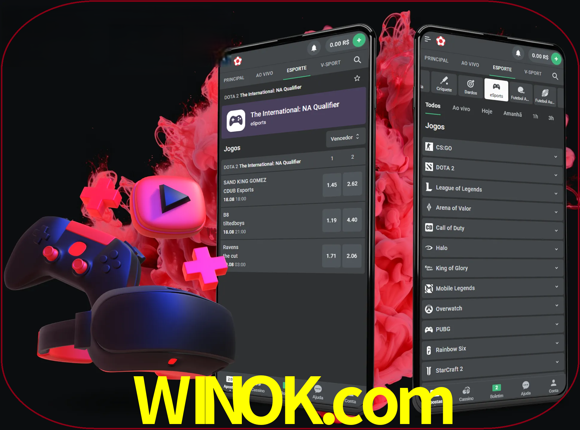 Para ter a aplicação móvel winok no seu smartphone, basta descarregar o ficheiro apk e seguir as instruções.