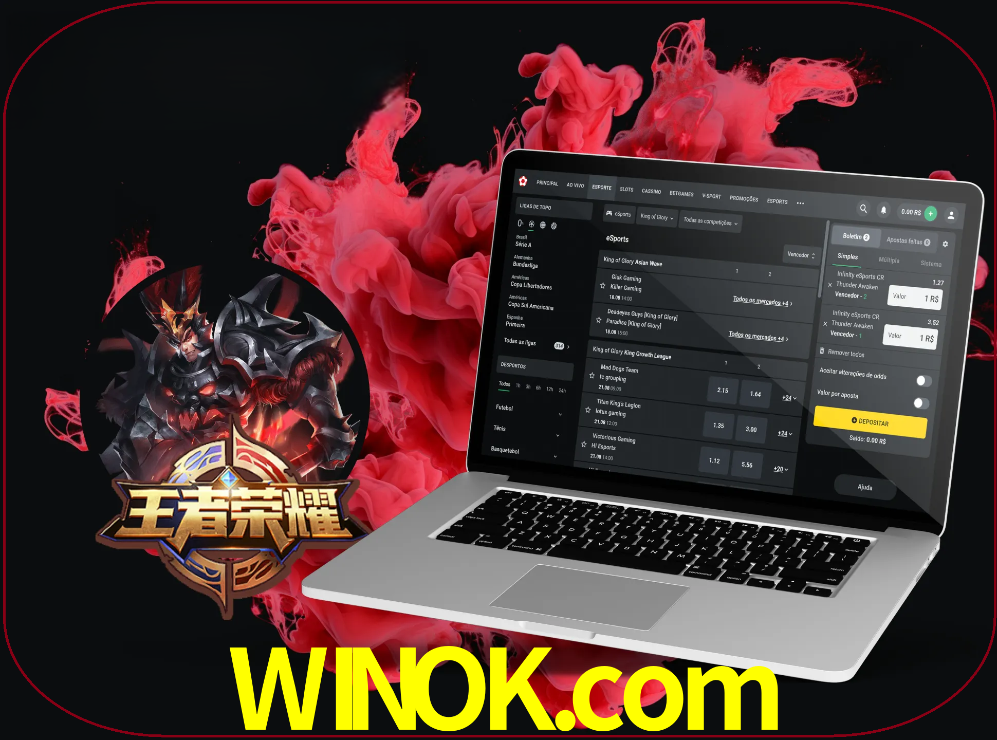 Um jogo global que conquistou os corações dos utilizadores de todo o mundo e que foi desenvolvido na China está disponível no winok.