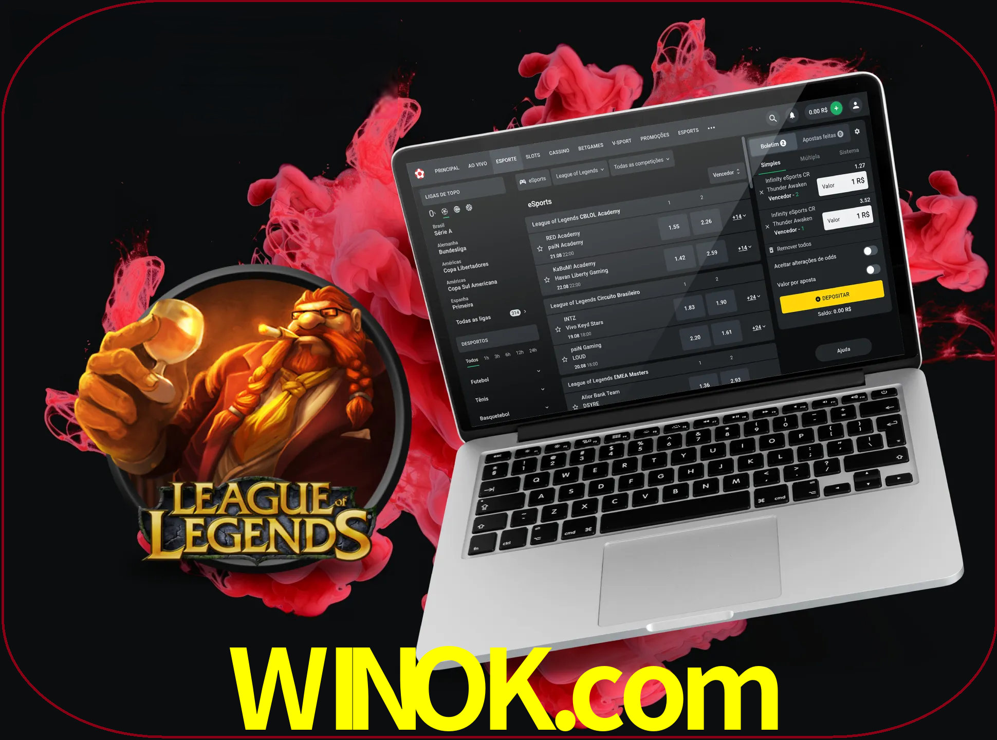 Se é um fã deste jogo, muitos torneios fantásticos que o vão surpreender estão disponíveis no winok.